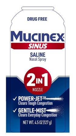 MUCINEX® Sinus Saline Nasal Spray